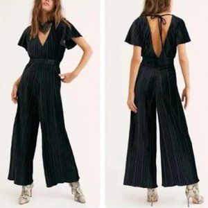 MinkPink Lex Velvet Jumpsuit